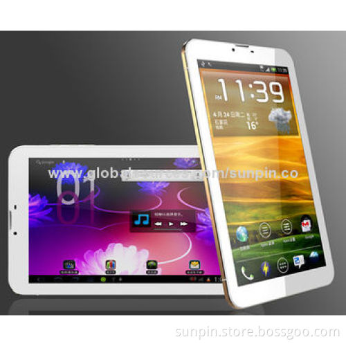 9-inch 3G Tablet PCs, MTK8312/MTK6572 Dual-core CPU, Support Wi-Fi, Bluetooth, GPS, Phone Call